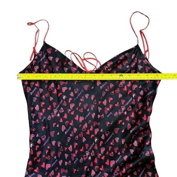 La Senza Printed Satin Slip Dress Size Small - Picture 8 of 8